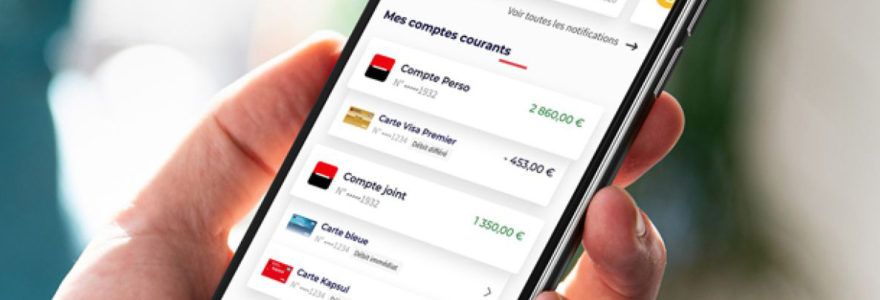 application bancaire Société Générale